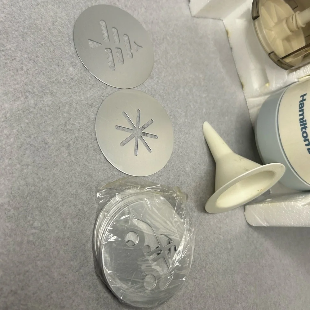 Hamilton Beach White Cordless Cookie Press